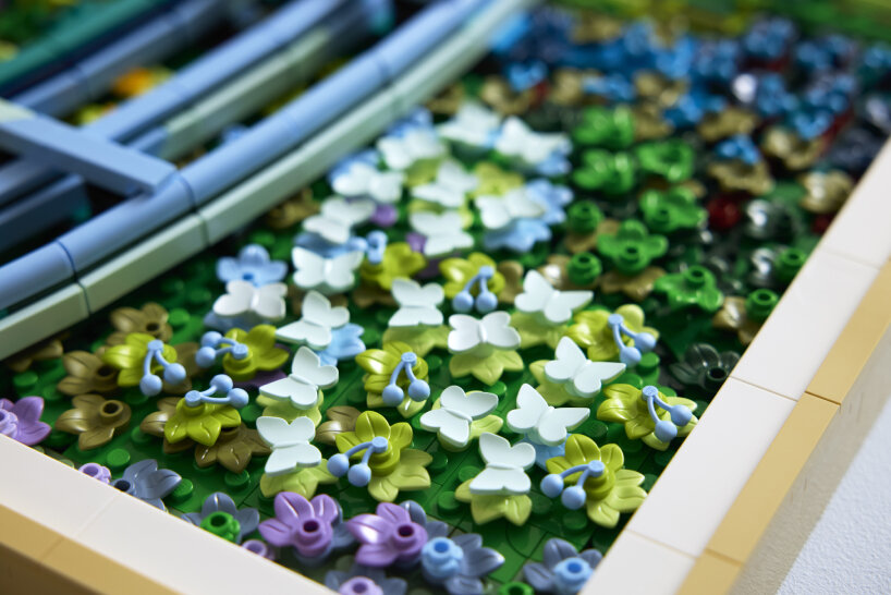 detailed view of the butterflies