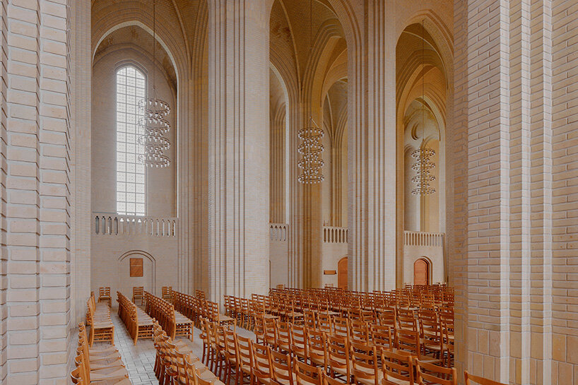 david altrath frames the expressionist geometry of grundtvig's church in copenhagen