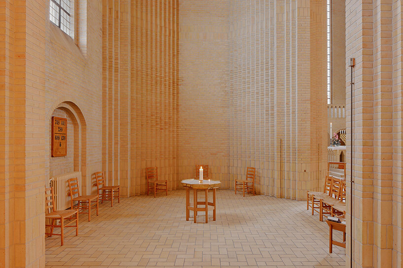 david altrath frames the expressionist geometry of grundtvig's church in copenhagen