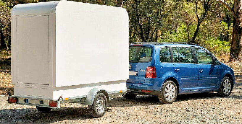 foldable wooden tent box