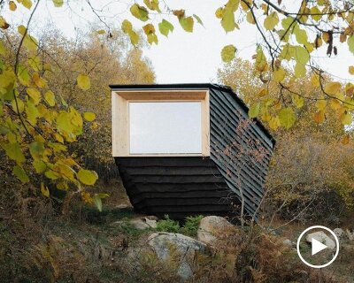 IAAC ecological architecture students build a shelter that helps fight wildfires in the pyrenees