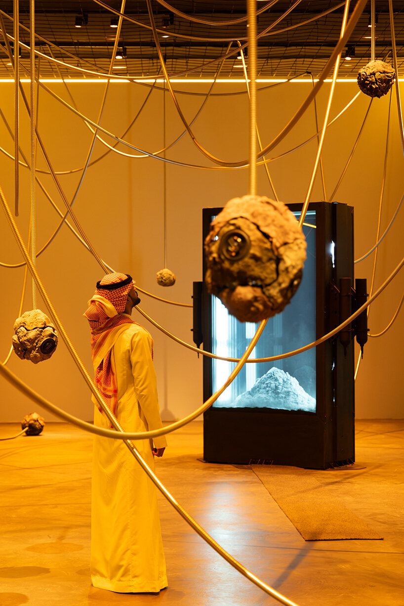 formafantasma shapes curved planes into a continuous passage at diriyah biennale 2026