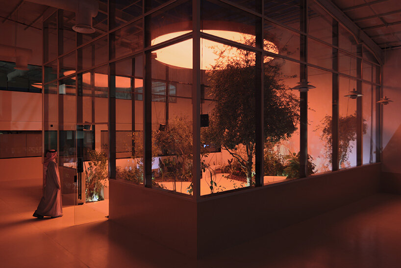 formafantasma shapes curved planes into a continuous passage at diriyah biennale 2026