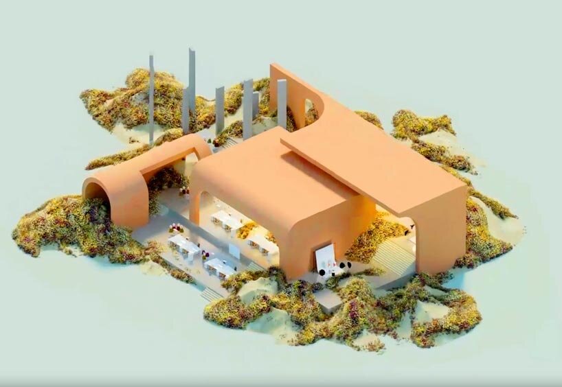 four typologies explores decentralized upcycling fashion factories in digital space