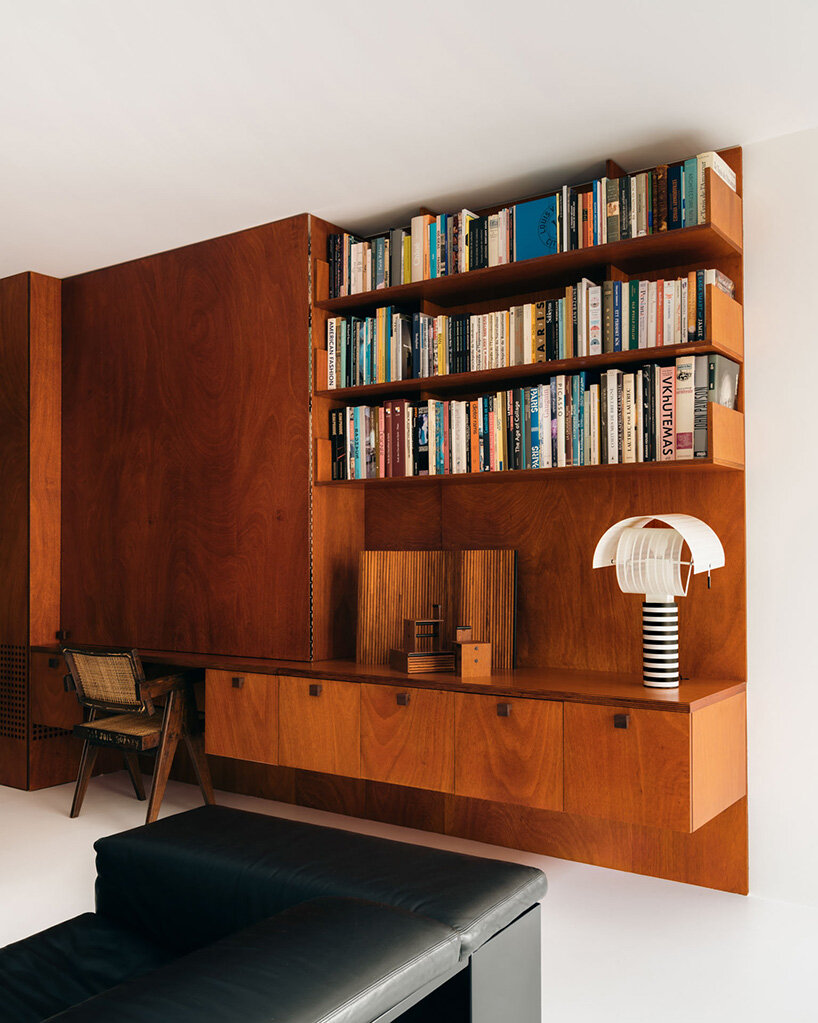 glass paste details tie together 1966 paris apartment renovation by cyrus ardalan