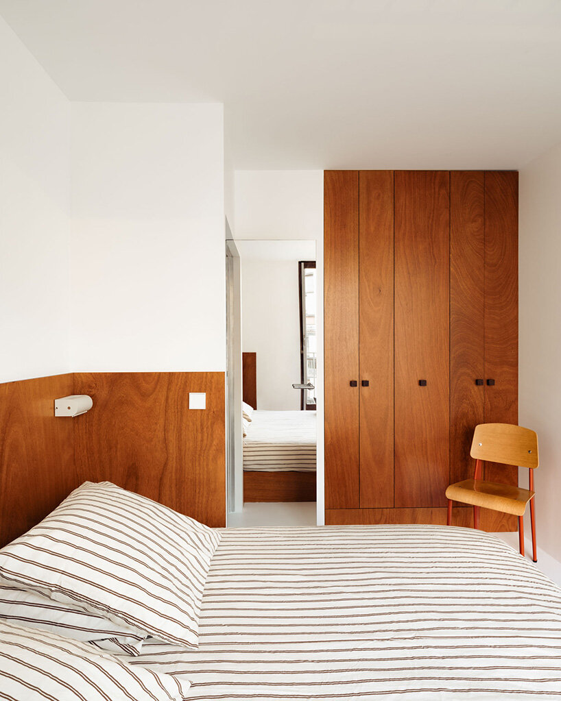 glass paste details tie together 1966 paris apartment renovation by cyrus ardalan