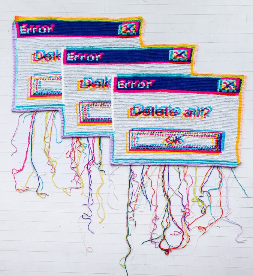 nicole nikolich exhibition crochet