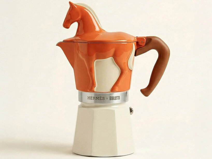 hermès bialetti moka pot