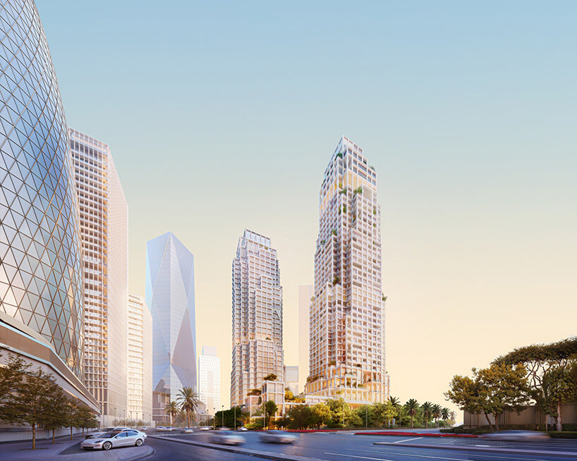 herzog & de meuron arrives in dubai with lush, mixed-use tower for aman group