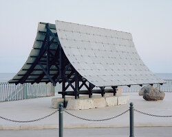 leopold banchini shifts focus from tombs to dwelling through speculative shelter in italy