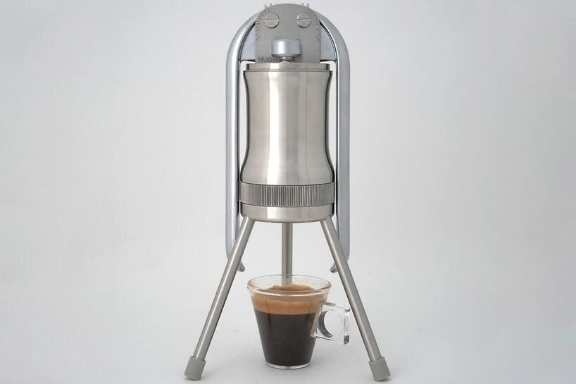 leverpresso orbit's manual levers enable espresso making entirely by human input