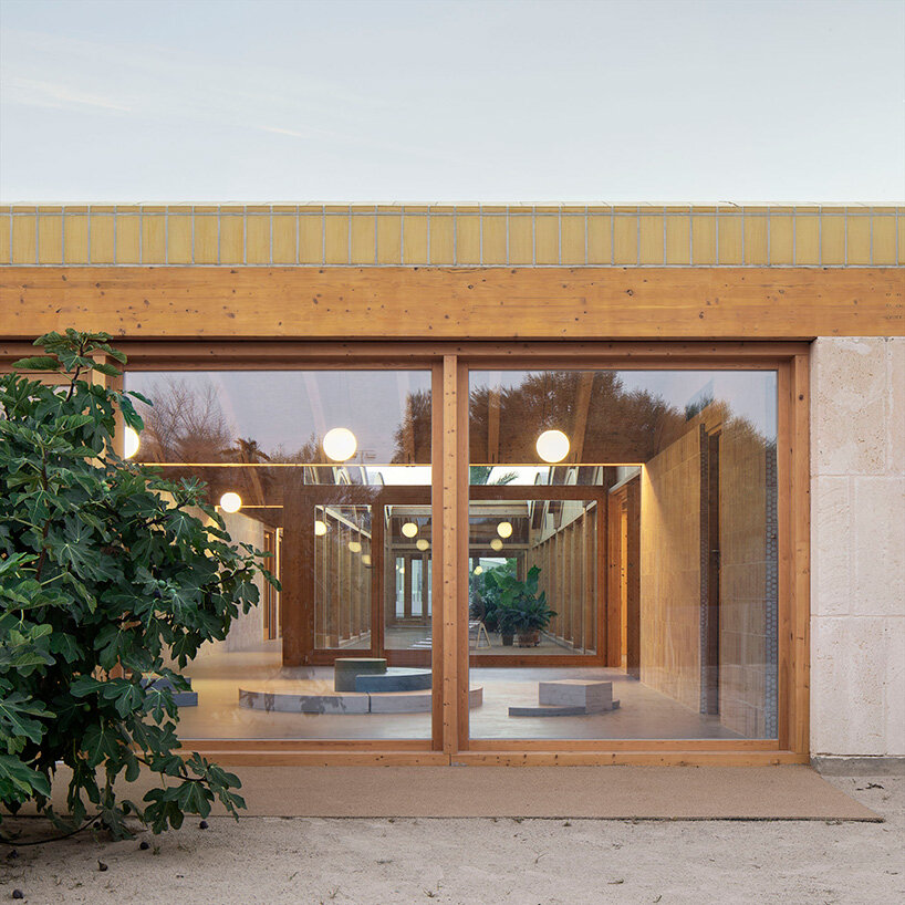low-rise vaults trace undulating roofline of nursery school in mallorca by BOS arquitectes