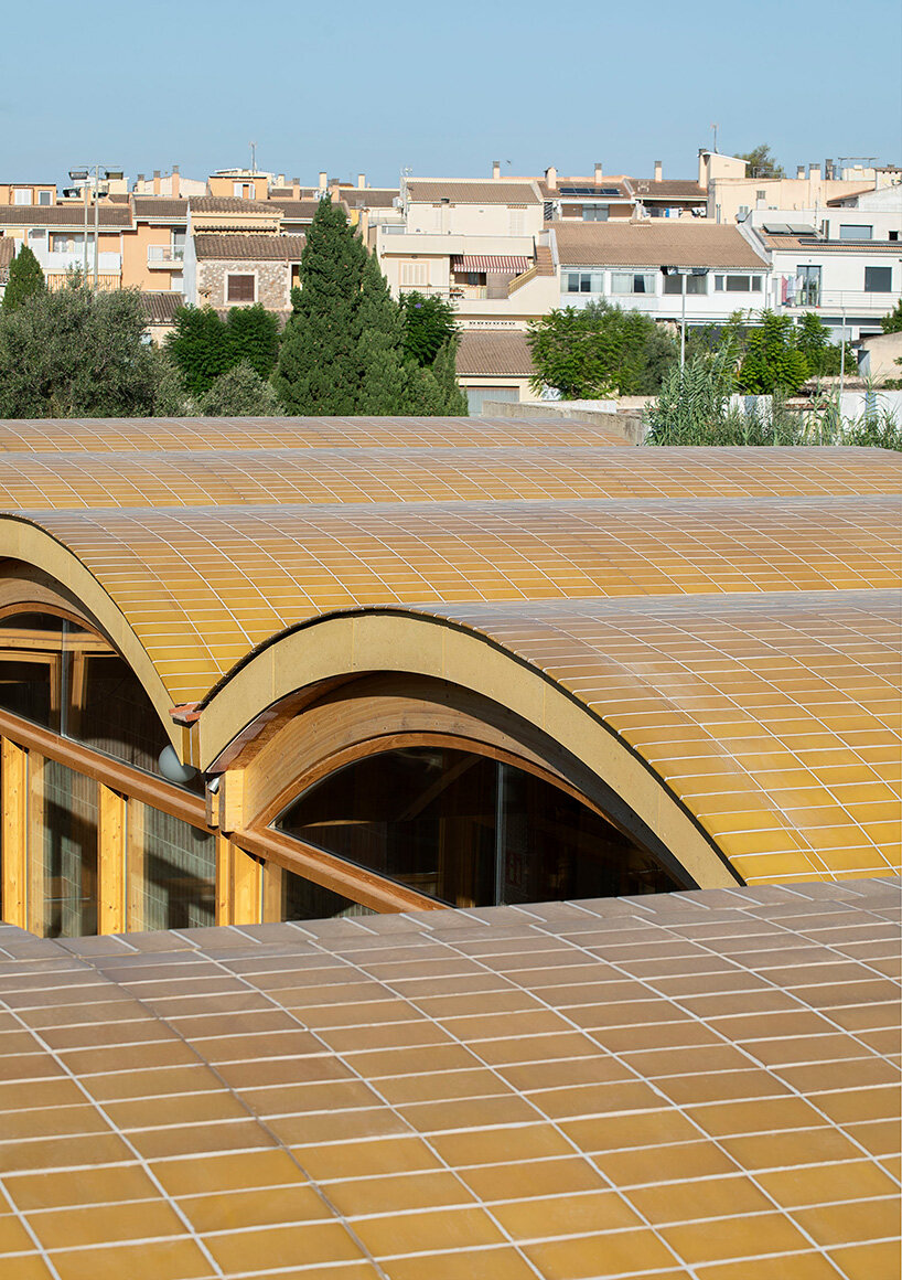 low-rise vaults trace undulating roofline of nursery school in mallorca by BOS arquitectes