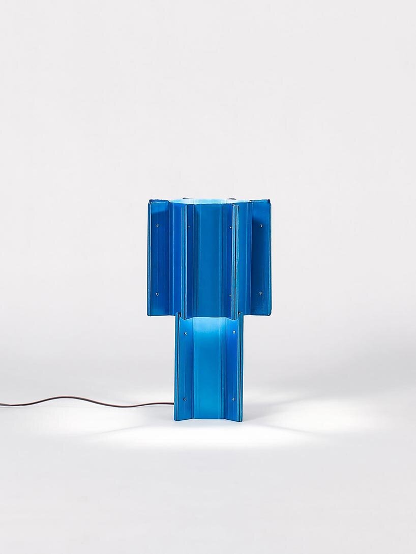 drywall collection recasts industrial waste as chairs, lighting and sculptural vases