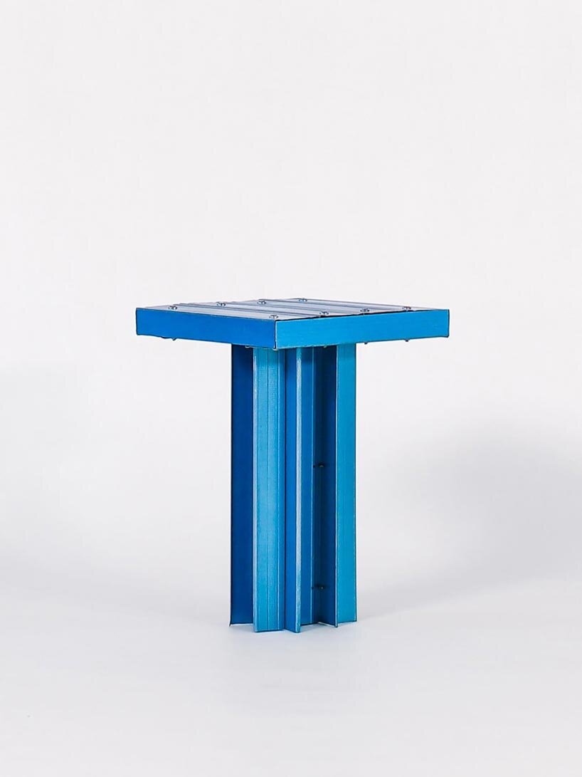 drywall collection recasts industrial waste as chairs, lighting and sculptural vases