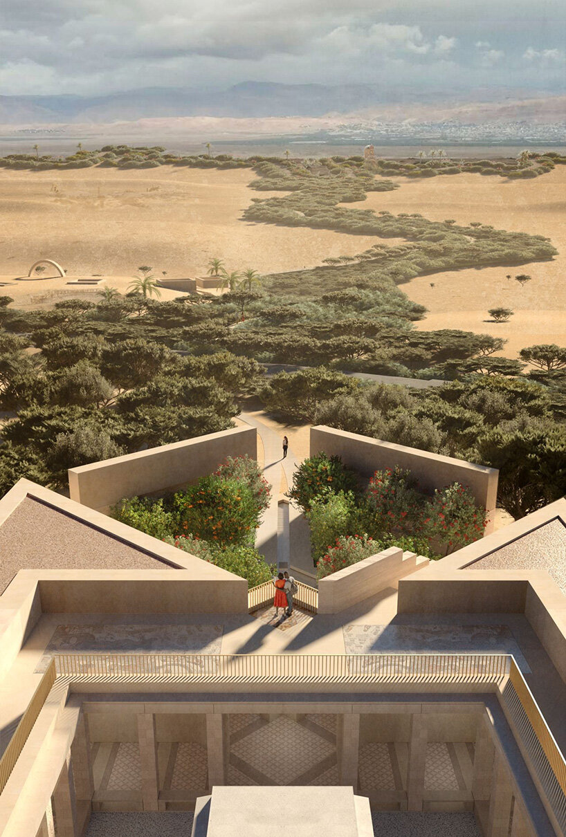 n&iacute;all mclaughlin to realize low-carbon rammed earth museum at jordan's baptism landscape