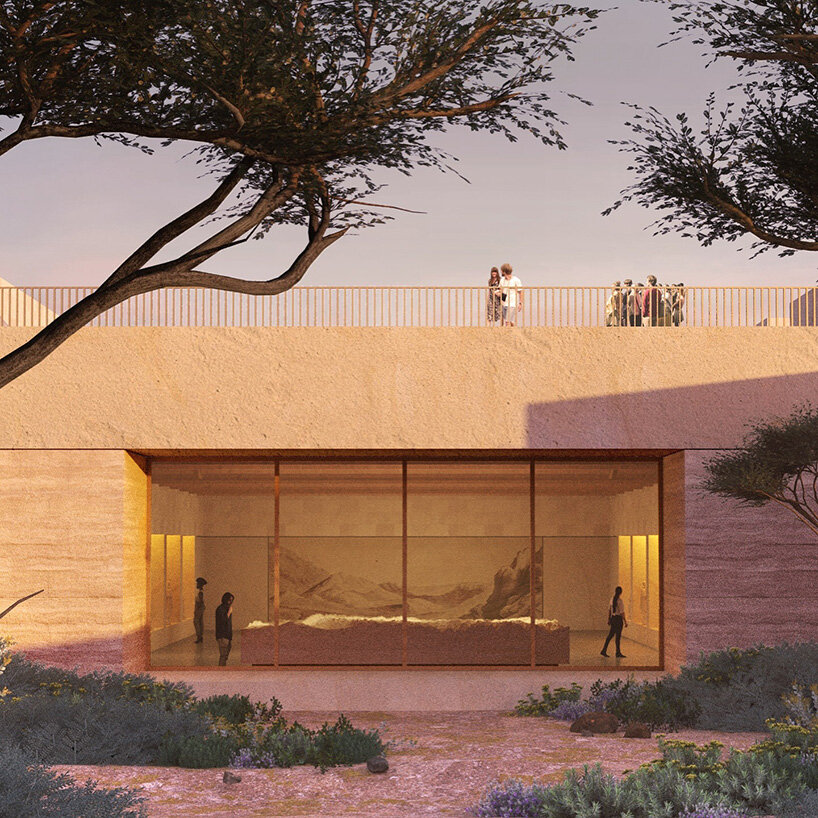 n&iacute;all mclaughlin to realize low-carbon rammed earth museum at jordan's baptism landscape