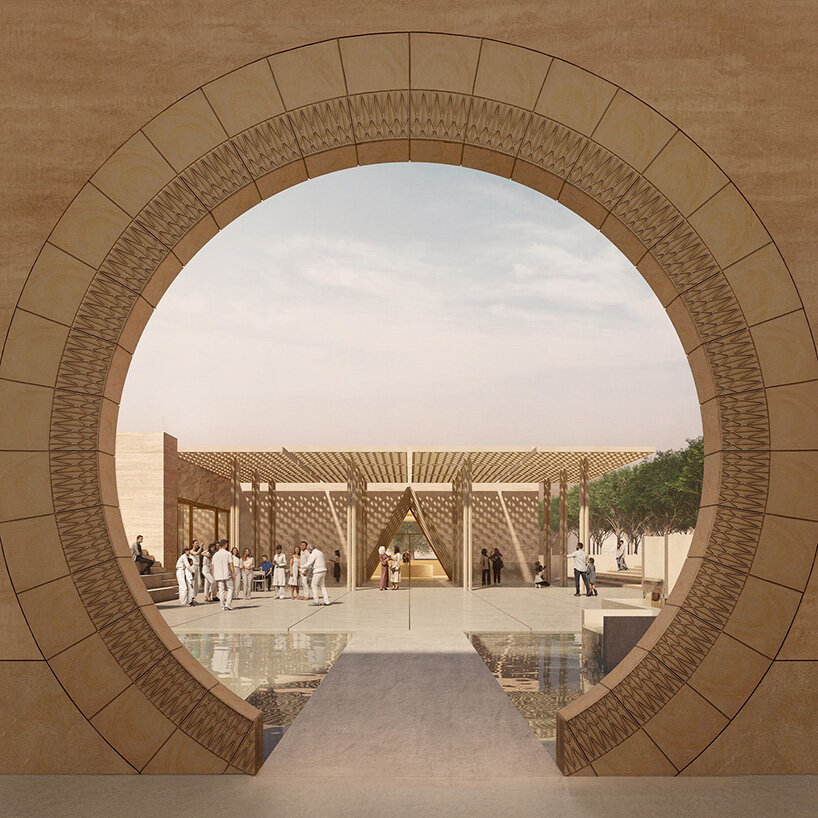 n&iacute;all mclaughlin to realize low-carbon rammed earth museum at jordan's baptism landscape