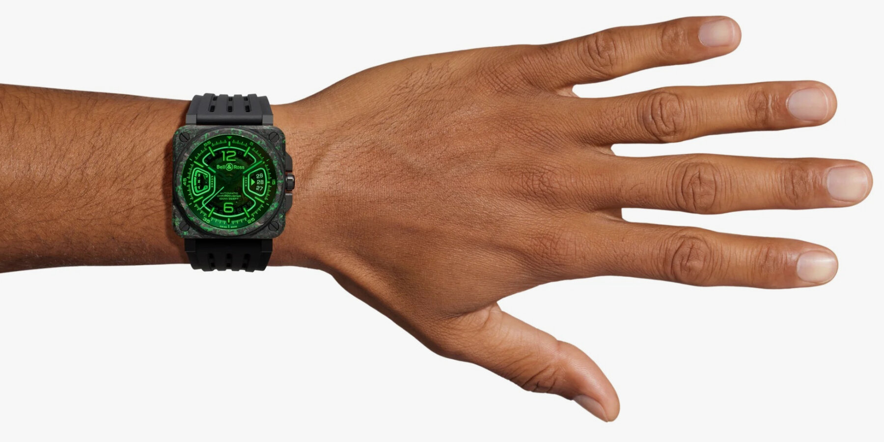 night-vision-watch-glows-dark-luminescent-resin-green-rubber-bell-ross-br-x3-designboom-ban