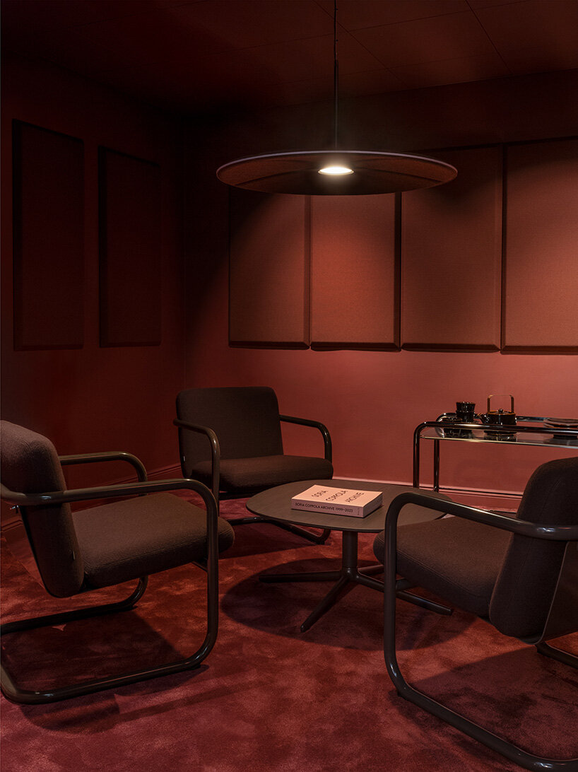 note design studio arranges lammhults design group's stockholm space as sequence of rooms