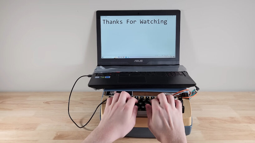 typewriter functional gaming computer