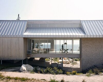 omar gandhi suspends east river residence over rugged nova scotia coastline