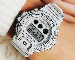 origami G-SHOCK watches by casio let users feel washi paper texture around bezel