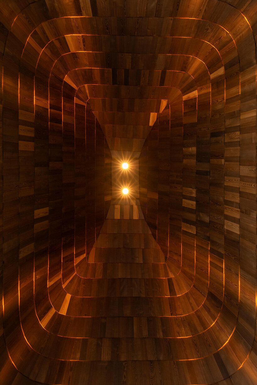 oversized reed roofs reinterpret the ukrainian mazanka in YOD group's guesthouses