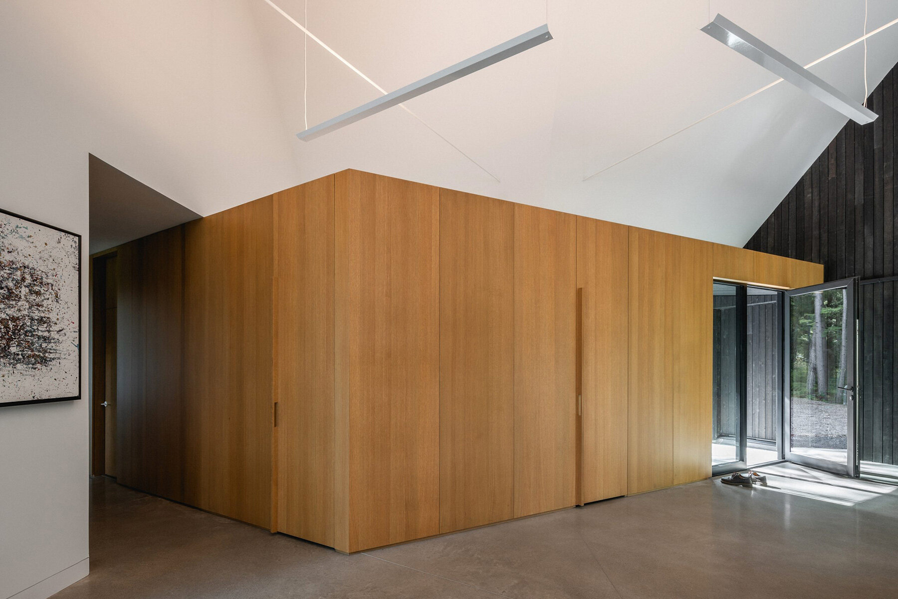 paul-bernier-architecte-residence-quebec-lake-brompton-three-wings-designboom-large02