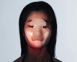 futuristic masks by iga węglińska intensify different senses through restricted access