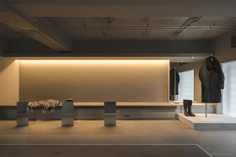 geometric frosted glass screens filter daylight within renovated room 1101 osaka apartment