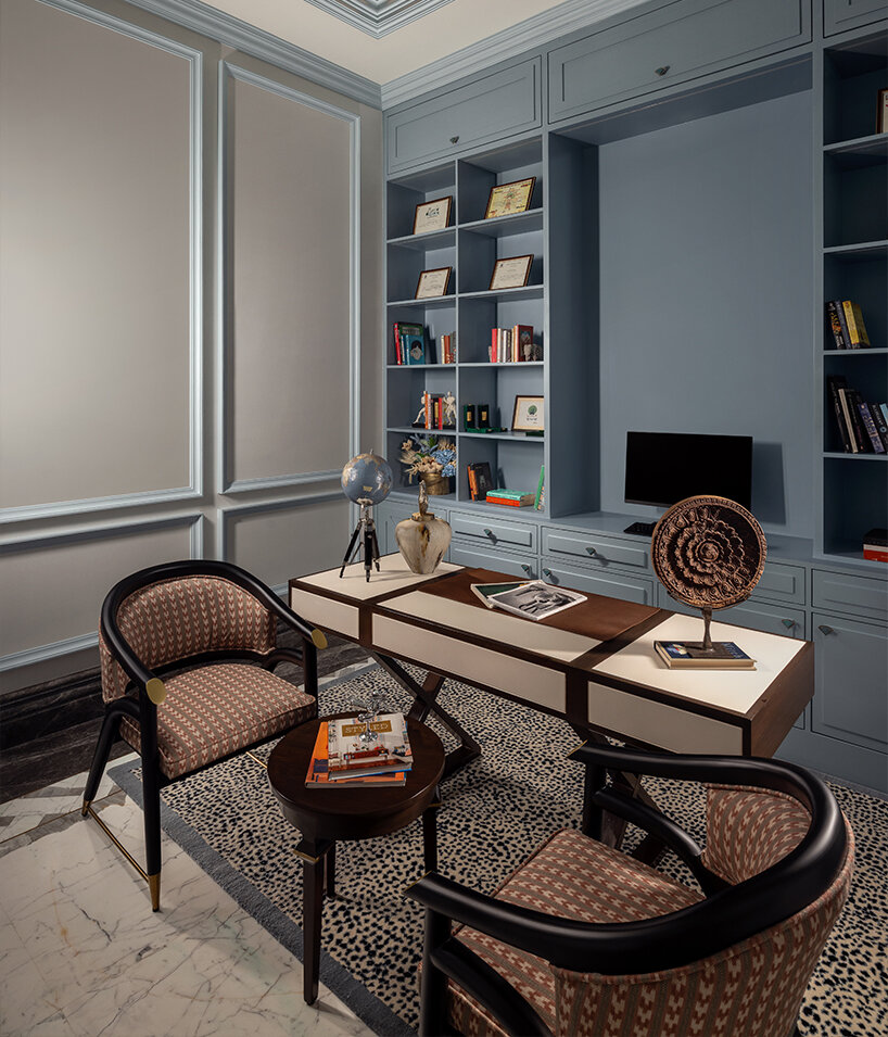 simran boparai completes prabh-te-ras residence balancing marble, murals and modernity - 10