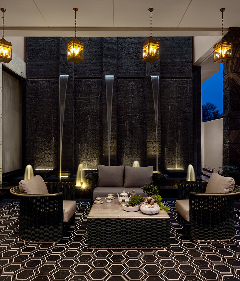 simran boparai completes prabh-te-ras residence balancing marble, murals and modernity - 11