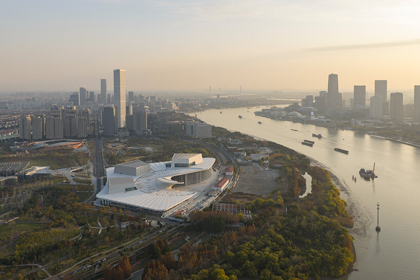 sn&oslash;hetta shanghai opera house