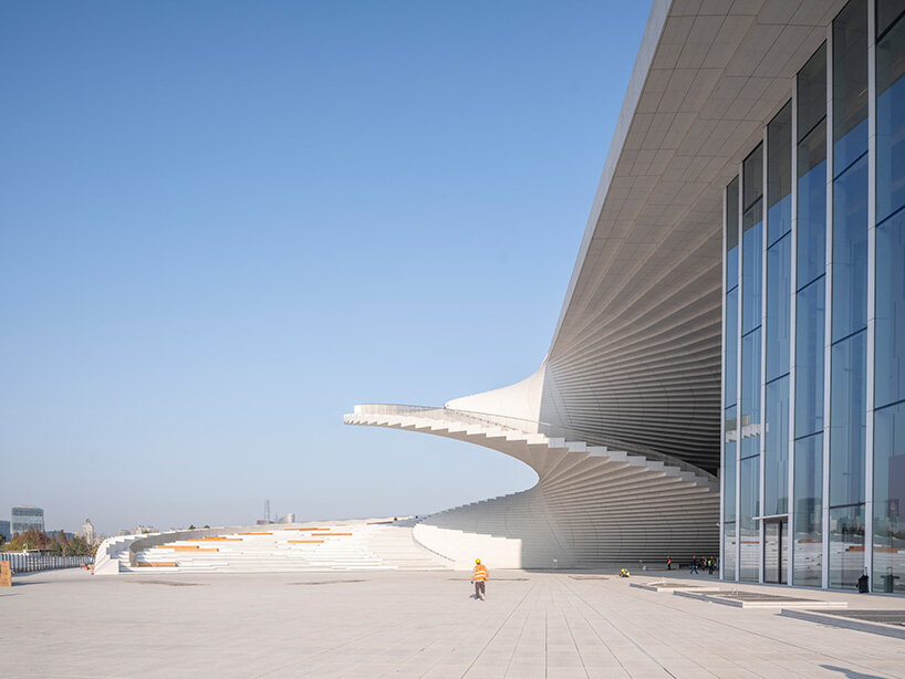 sn&oslash;hetta shanghai opera house