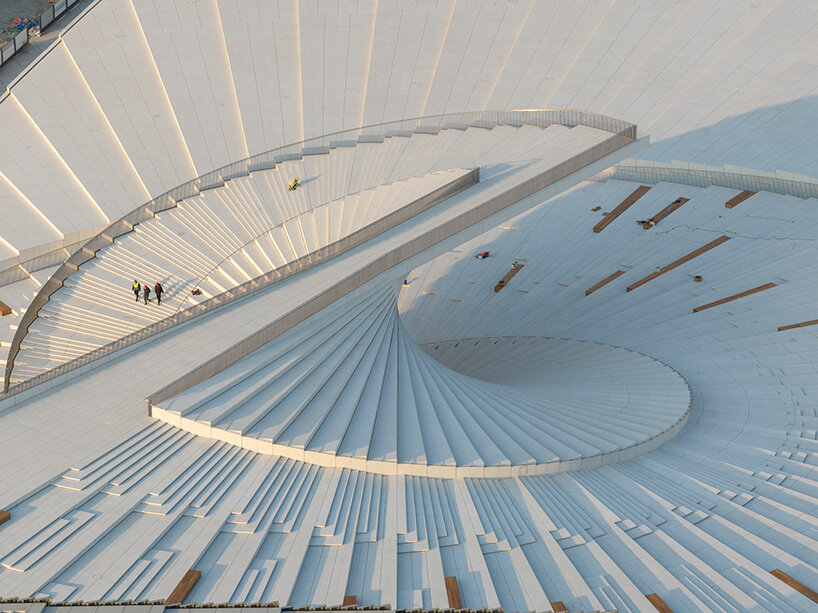 sn&oslash;hetta shanghai opera house