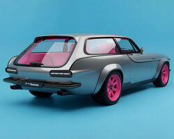meet autoforma norrsken: a coachbuilt restomod of the volvo P1800ES shooting brake
