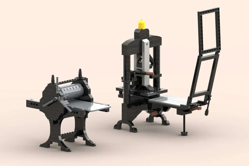 view of the two presses