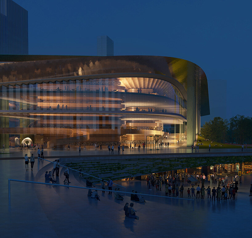 zaha hadid architects to design series of cultural buildings along canal in hangzhou, china