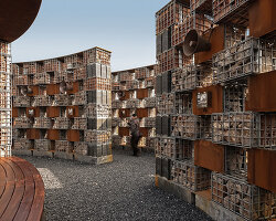 open-air museum reshapes remembrance through reclaimed materials and oral history