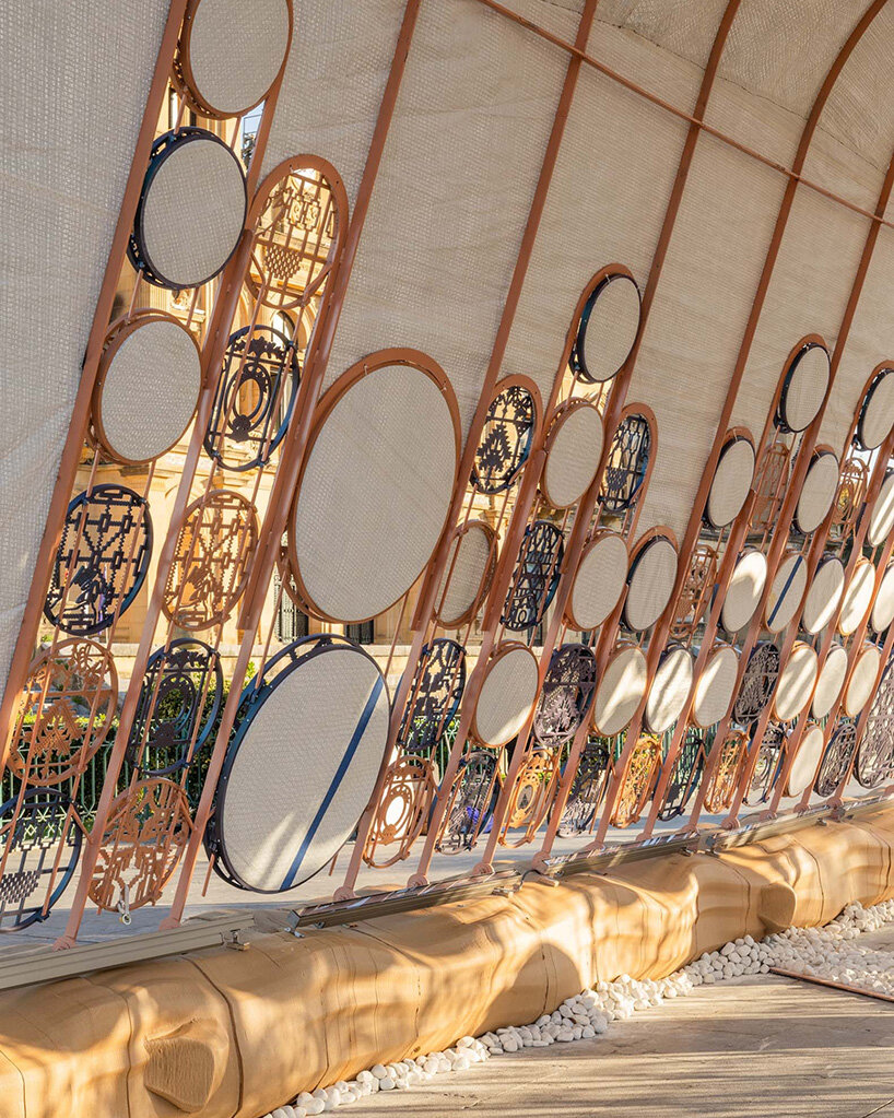 izaskun chinchilla embroidered pavilion