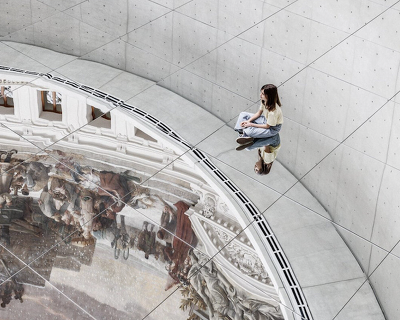 kimsooja brings optimism through light, shifting the perception of spaces we already inhabit