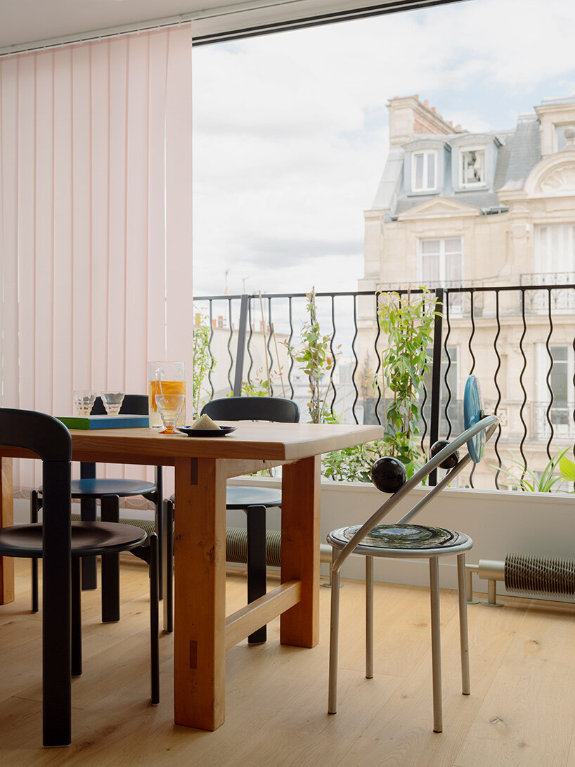 acte deux transforms a paris apartment into a swimming lane of color and movement - 10