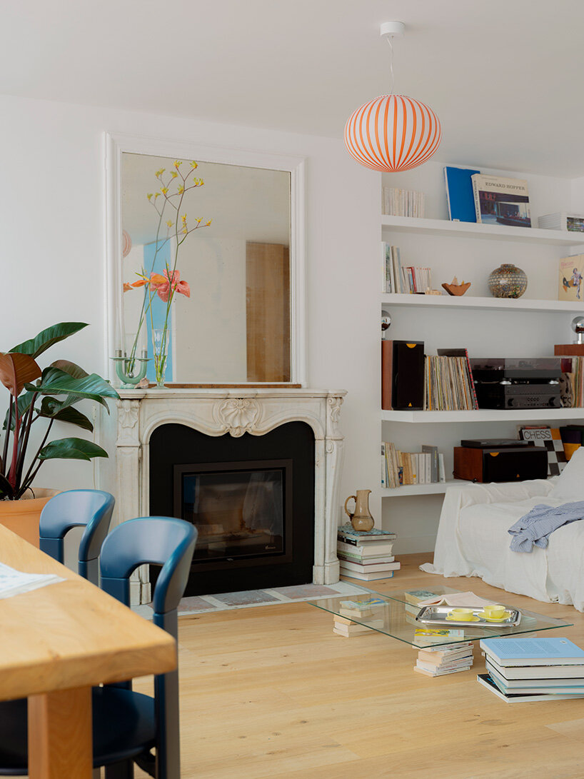 acte deux transforms a paris apartment into a swimming lane of color and movement - 8