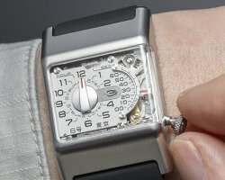 air pressure gauges and mixing consoles inspire the design of otsuka lotec’s watch no 8