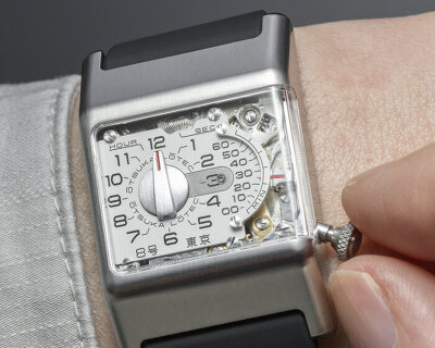 air pressure gauges and mixing consoles inspire the design of otsuka lotec’s watch no 8