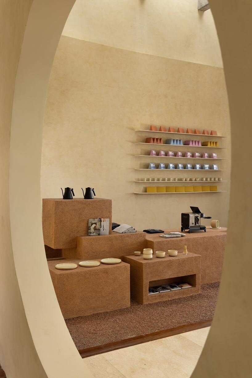 café’s sand-hued sculpted volumes draw from its coastal context in India - 6
