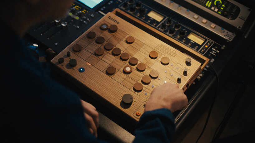 drum machine wooden device