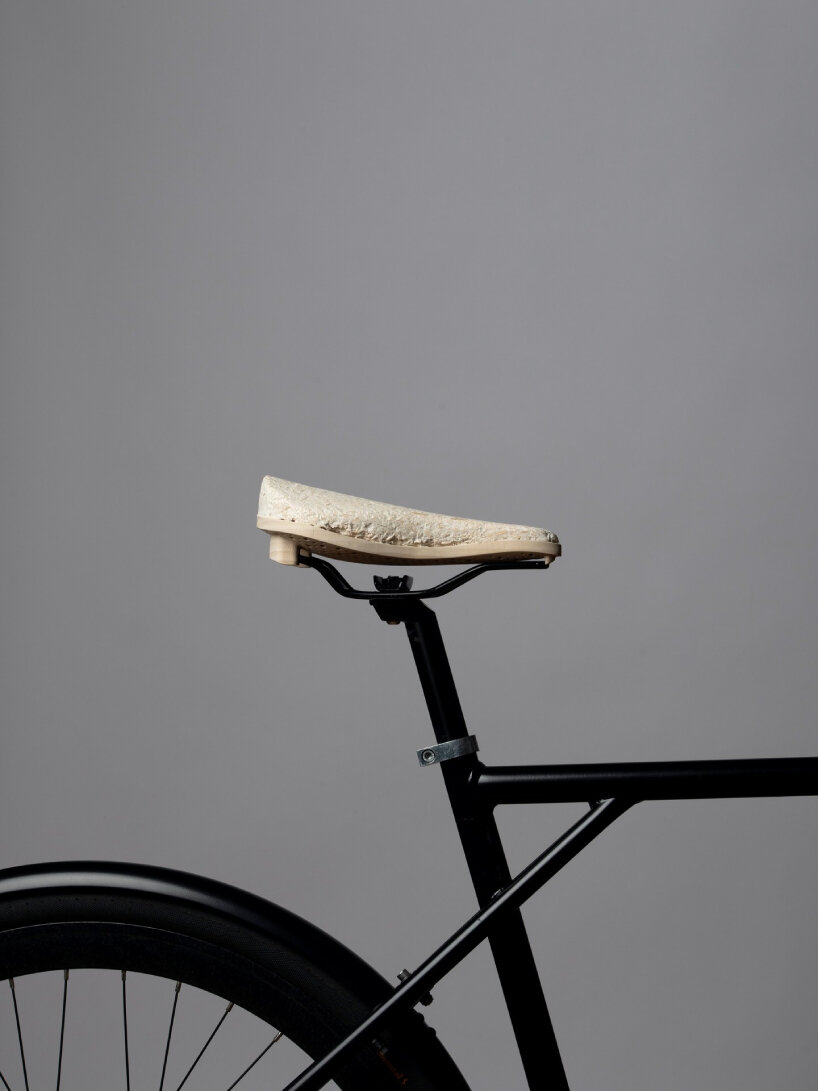 compostable wooden bicycle seat