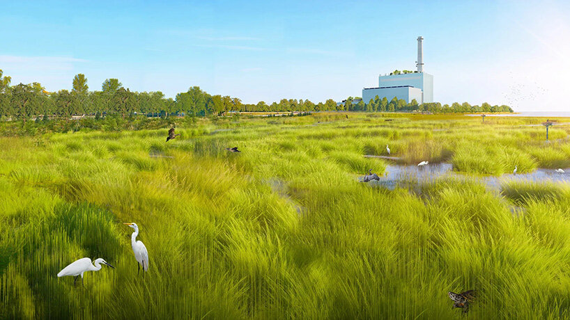 BIG reveals final vision for power plant transformation in connecticut with park by SCAPE